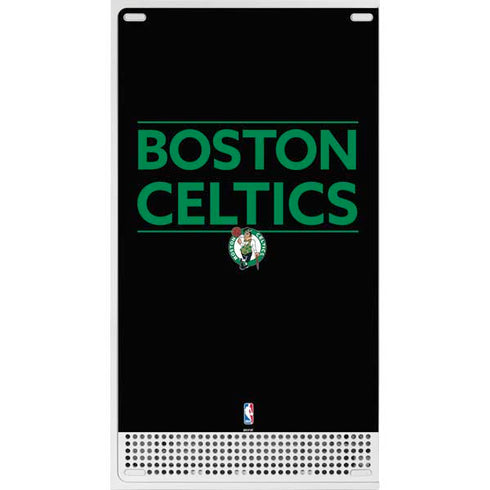 NBA Boston Celtics Standard - Black Xbox Series S Console Skin